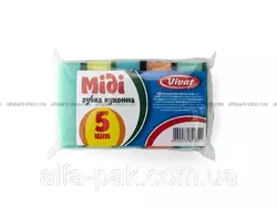 Губки кухонные "Миди" Губки кухонные "Миди"