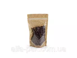 Пакет дой-пак 100*170*30 крафт+прозрачный Пакет дой-пак 100*170*30 крафт+прозрачный