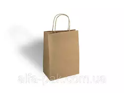 Пакет бумажный 350*290*210 С РУЧКОЙ Бурый Пакет бумажный 350*290*210 С РУЧКОЙ Бурый