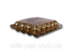 Упаковка для перепелиных яиц коричневая Упаковка для перепелиных яиц коричневая