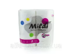 Полотенца бумажные кухонные целлюлозные "Mildi Smart" двухслойные Полотенца бумажные кухонные целлюлозные "Mildi Smart" двухслойные