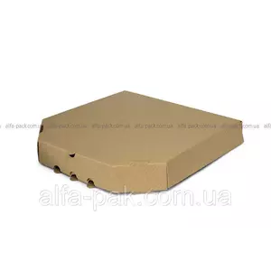 Коробка для пиццы 300*300*39 бурая Коробка для пиццы 300*300*39 бурая
